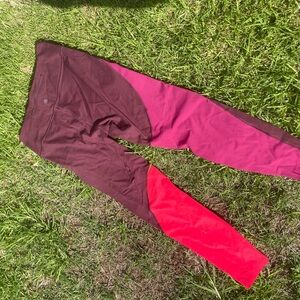 Athleta fleece lined leggings